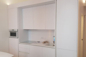reformas de cocinas de barcino muebles blancos